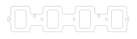 GM LS7 Gen-4 Small Block V8 .060in Fiber Intake Manifold Gasket Set, With Carbureted Manifold