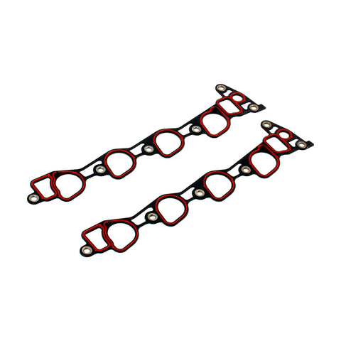 Ford 1995-2000 4.6L Modular V8 Intake Manifold Gasket Set, SOHC 2-Valve, Locating Pins Inside Ports