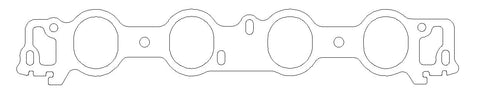 Ford 385 Series V8 .060in Fiber Intake Manifold Gasket, 2.240in x 2.260in Oval Ports