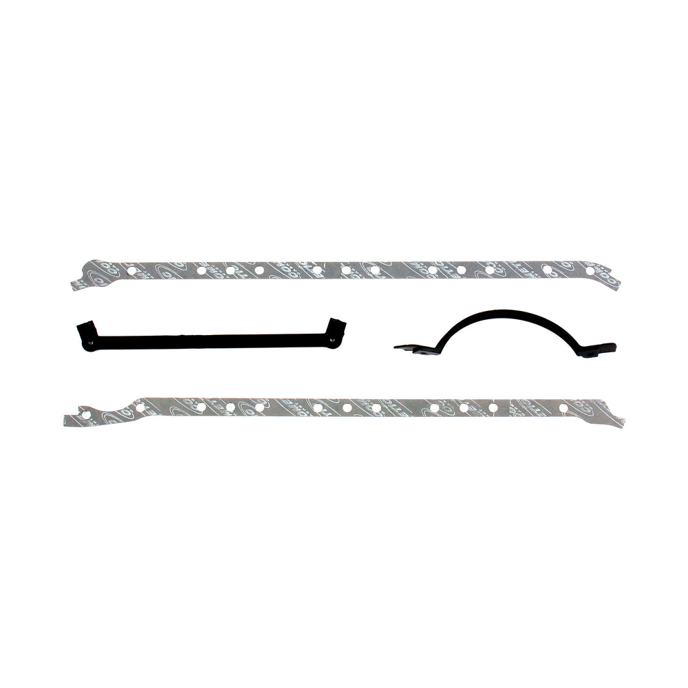 Chevrolet Mark-IV Big Block V8 Oil Pan Gasket Kit, Aftermarket Block - Bolt Holes Inline With Mains