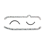 Chevrolet Gen-1 Small Block V8 .094in Fiber Oil Pan Gasket Kit, Right Side Dipstick, Thin Front Seal