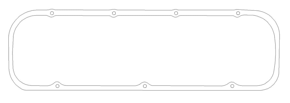 Chevrolet Mark-IV Big Block V8 .188in Fiber Valve Cover Gasket, Fits Brodix Big Brodie Head