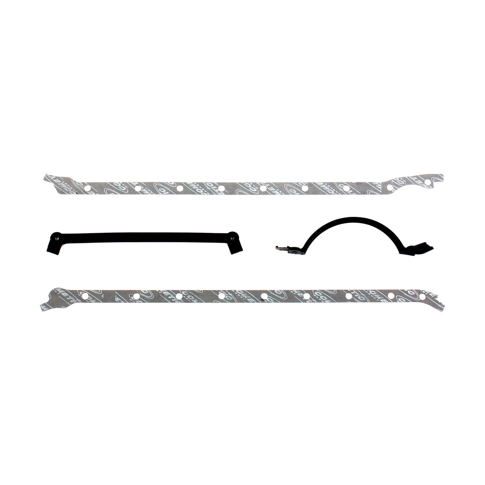 Chevrolet Mark-IV Big Block V8 .094in Fiber Oil Pan Gasket Kit, Trimmed Side Rails