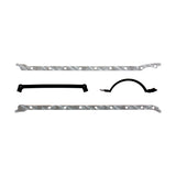 Chevrolet Mark-IV Big Block V8 .094in Fiber Oil Pan Gasket Kit, Trimmed Side Rails