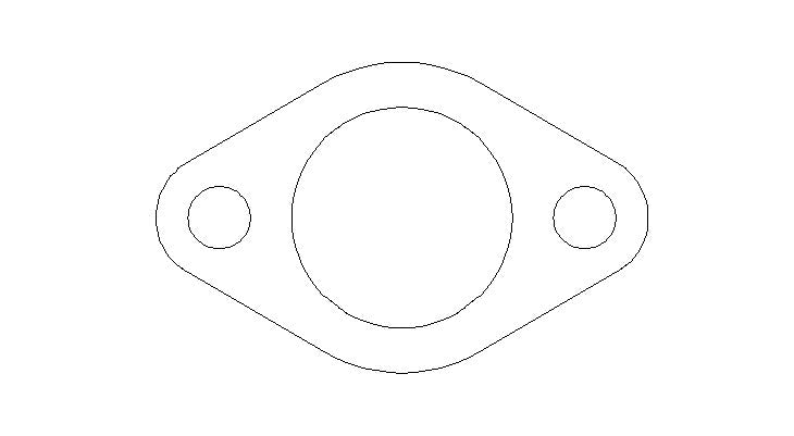 Chevrolet Mark-IV; GM Gen-V/VI Big Block V8 .039in Fiber Water Pump Mounting Gasket
