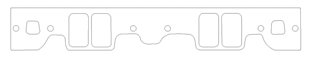 Chevrolet Gen-1 Small Block V8 .059in CFM-20 Intake Manifold Gasket Set, Brodix IK 200/RR 200/Dragon