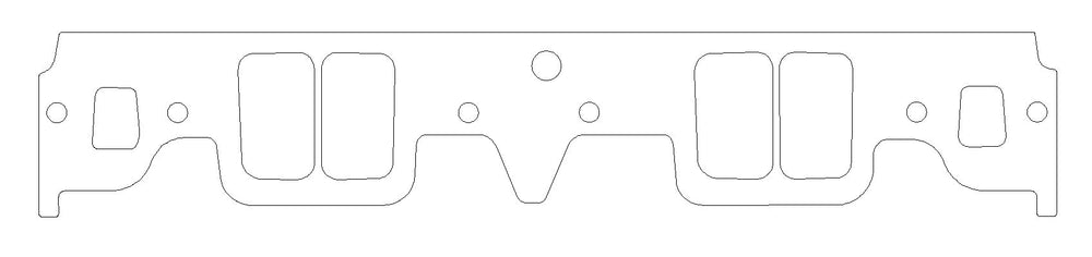 Chevrolet Gen-1 Small Block V8 .059in CFM-20 Intake Manifold Gasket Set, Brodix 12 Series Heads