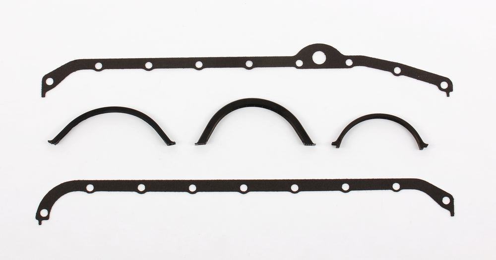 Chevrolet Gen-1 Small Block V8 .060in Oil Pan Gasket Kit, Left Side Dipstick, Clearanced for Stroker