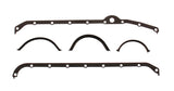 Chevrolet Gen-1 Small Block V8 Oil Pan Gasket Kit, Left Side Dipstick (Hole Removed), Clearance for