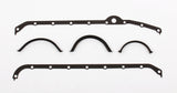 Chevrolet Gen-1 Small Block V8 Oil Pan Gasket Kit, Left Side Dipstick (Hole Removed), Clearance for