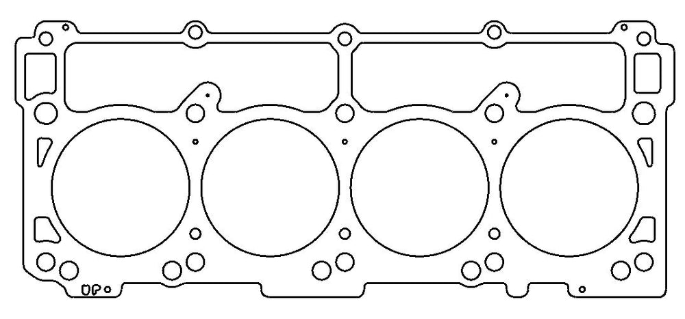 Chrysler 6.1L Gen-3 Hemi .040in MLS Cylinder Head Gasket, 4.125in Bore, Aluminum Sleeved Block