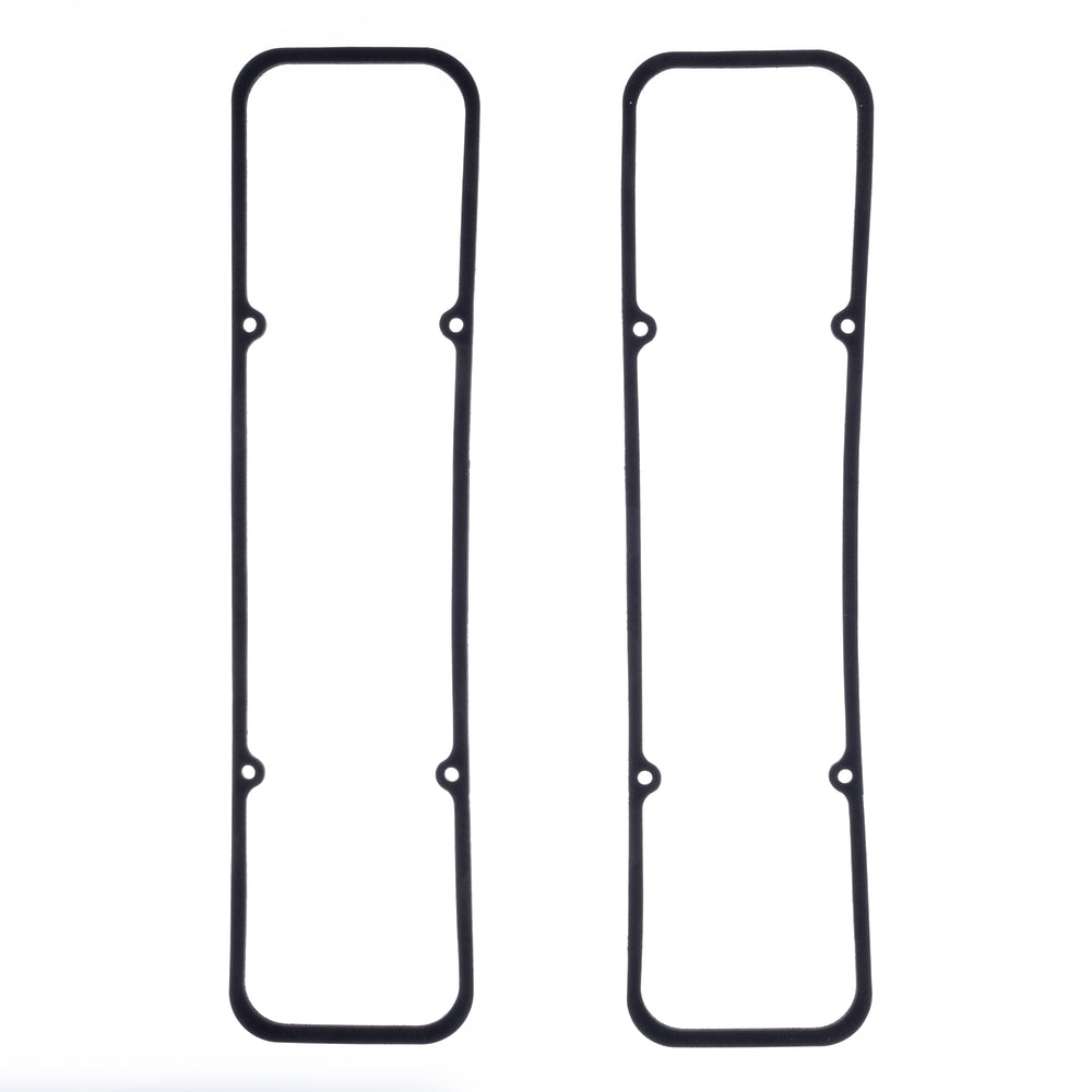 Chevrolet Gen-1 Small Block V8 .188in Fiber Valve Cover Gasket Set, 18 Degree Heads, Brodix 12 Series