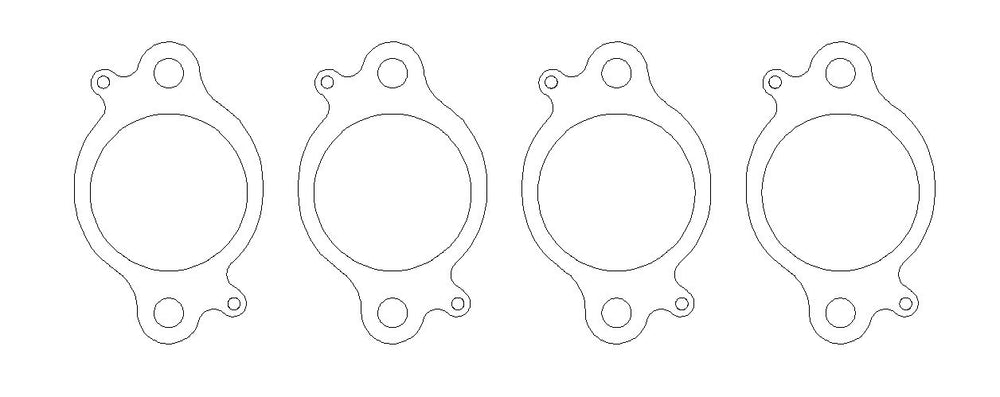 GM USAC Midget .030in MLS Exhaust Gasket Set, 4 Pieces