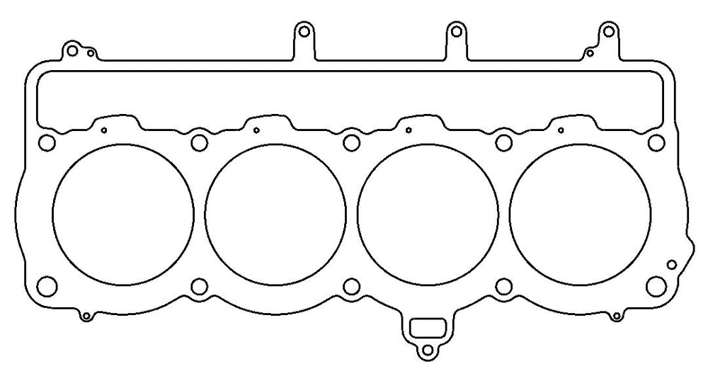 GM USAC Midget .040in MLS Cylinder Head Gasket, 4.155in Bore