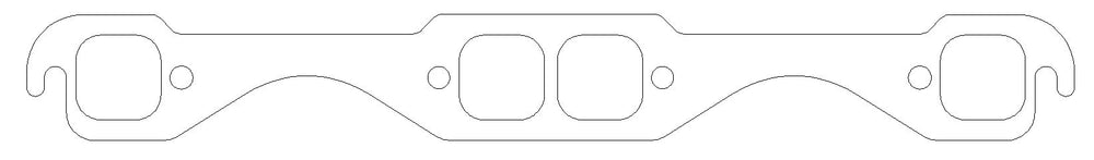 Chevrolet Gen-1 Small Block V8 .064in ArmorCore Exhaust Manifold Gasket Set, 23 Degree Head