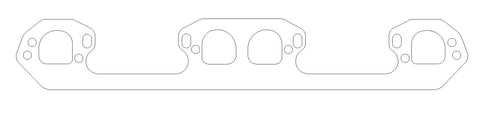 Chrysler R3 Block V8 .064in ArmorCore Exhaust Manifold Gasket Set, With W2 Heads