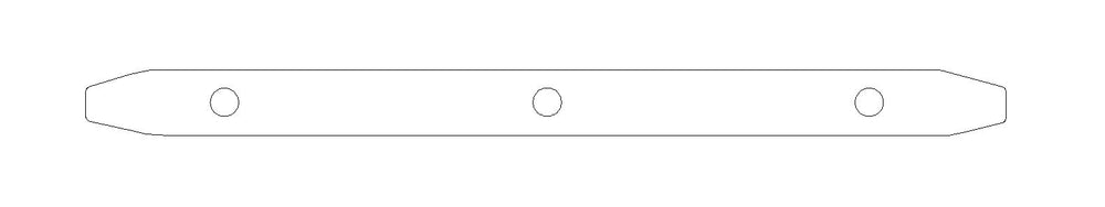 Chrysler 413/426 RB .060in Fiber Intake End Seals Set, With Max Wedge Heads