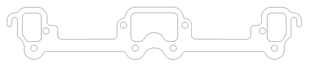Chrysler LA V8 .064in ArmorCore Exhaust Manifold Gasket Set, With 4 BBL Carburetor