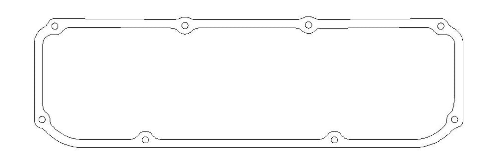 Ford 335 Series V8 .094in Fiber Valve Cover Gasket, Also Fits Yates Style Heads, 8 Bolt