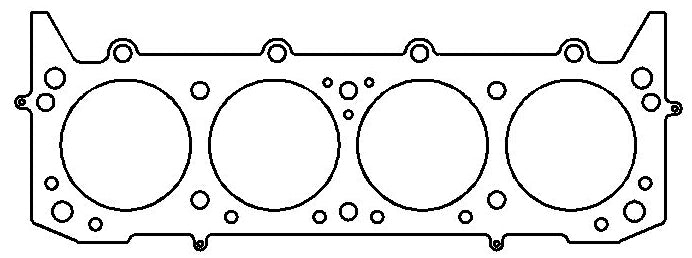 AMC 290/304/343/360 Gen-2/3 V8 .040in MLS Cylinder Head Gasket, 4.140in Bore