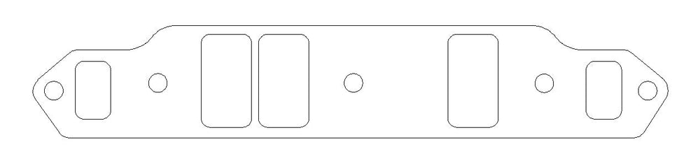 Buick LC2/LC4/LC6/LC8/LC9/LD5, Stage I V6 .060in Fiber Intake Manifold Gasket Set