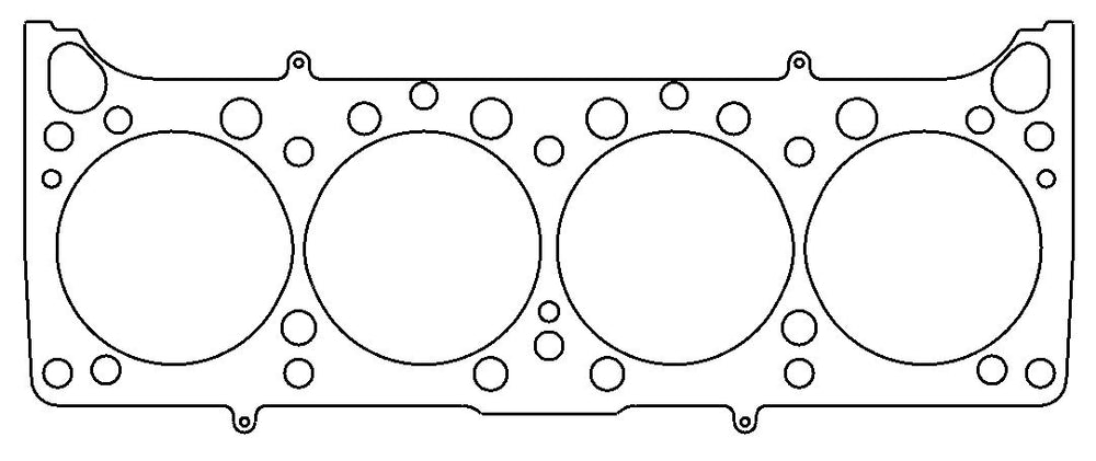 Pontiac 400/428/455 V8 .036in MLS Cylinder Head Gasket, 4.300in Bore