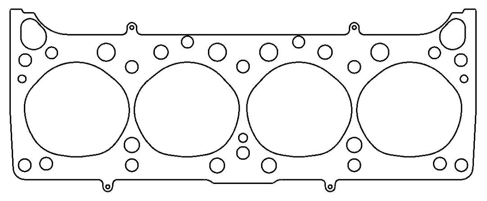 Pontiac 350 V8 .040in MLS Cylinder Head Gasket, 3.750in Bore