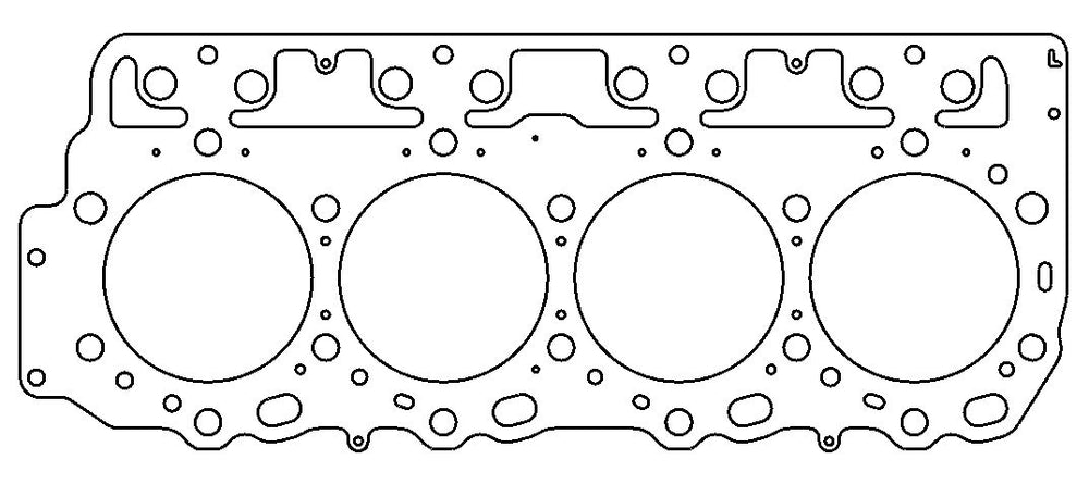 GM LB7/LLY/LBZ/LMM/LGH/LML Duramax .027in MLS Cylinder Head Gasket, 4.100in Bore, LHS