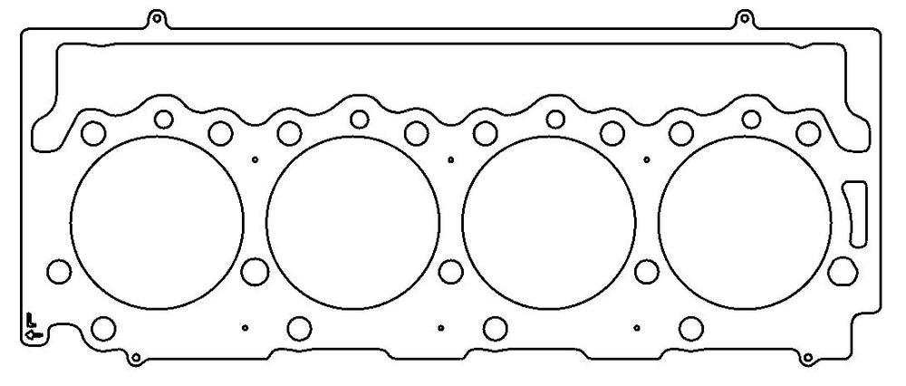 GM L49/L56/L57/L65/LQM/LQN Diesel V8 .051in MLS Cylinder Head Gasket, 4.100in Bore, LHS