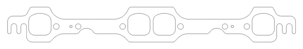 GM LT1 Gen-2 Small Block V8 .030in MLS Exhaust Manifold Gasket Set, 1.520in x 1.510in D Ports