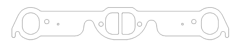 Pontiac 326/350/389/400/421/428/455 V8 .030in MLS Exhaust Manifold Gasket Set