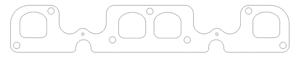 Chevrolet Gen-1 Small Block V8 .030in MLS Exhaust Manifold Gasket Set, 1.780in x 1.700in D Ports, Brodi