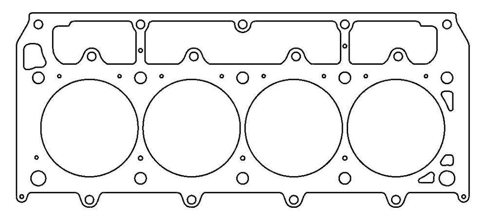 GM LSX Gen-4 Small Block V8 .040in MLS Cylinder Head Gasket, 4.125in Bore, LHS