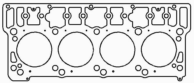 Ford 6.0L Power Stroke .062in MLX Cylinder Head Gasket, 96mm Bore, With 20mm Dowels