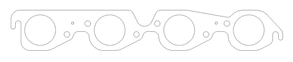 Chevrolet Mark-IV, GM Gen-V/VI Big Block V8 .030in MLS Exhaust Manifold Gasket Set, 2.130in Round Port