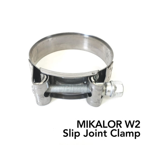 Mikalor W2 Stainless Slip Joint Clamp