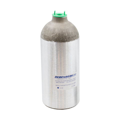 DEDENBEAR CO2 BOTTLE ONLY (NO VALVE),DOT/NHRA APPROVED,2.5 POUND CAPACITY