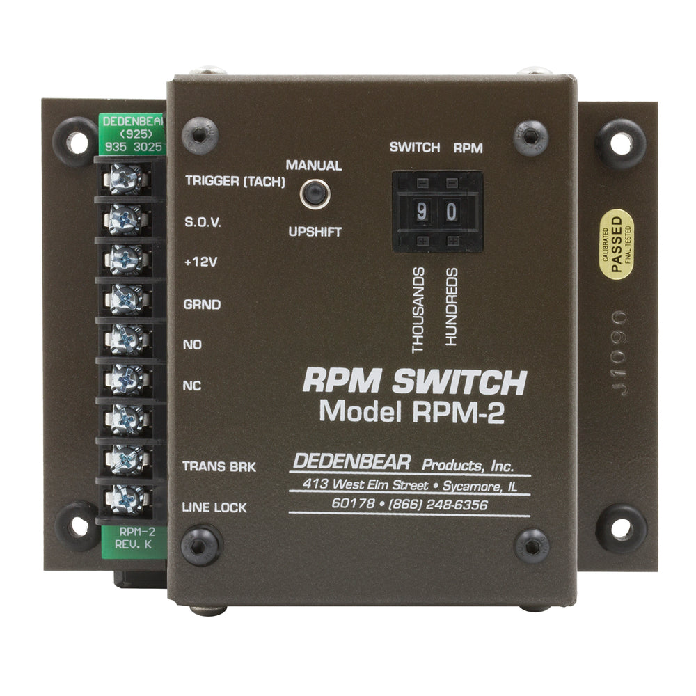 DEDENBEAR RPM ACTIVATED SWITCH