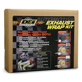 Automotive Exhaust & Header Wrap Kit - White