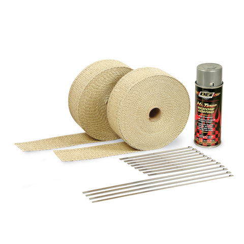 Automotive Exhaust & Header Wrap Kit - Aluminum