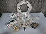 Rear Drag Race Brake Kit Large GM Housing Ends