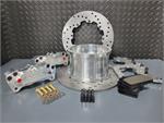 Rear Drag Race Brake Kit New Style Ford "Torino" Housing Ends
