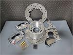 Rear Drag Race Brake Kit Big Bearing Ford "Old Style" Housing Ends -  5/8" Studs