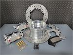 Rear Drag Race Brake Kit New Style Ford "Torino" Housing Ends- 5/8" Studs
