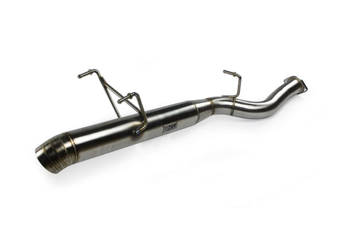 ISR Performance Series II - EP Single Tip Blast Pipe Exhaust System -Non Resonated- Nissan 240sx 89-94 (S13)