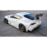 EVS Tuning FRP Side Skirts w/ Carbon Extension - Toyota Supra A90 2020+