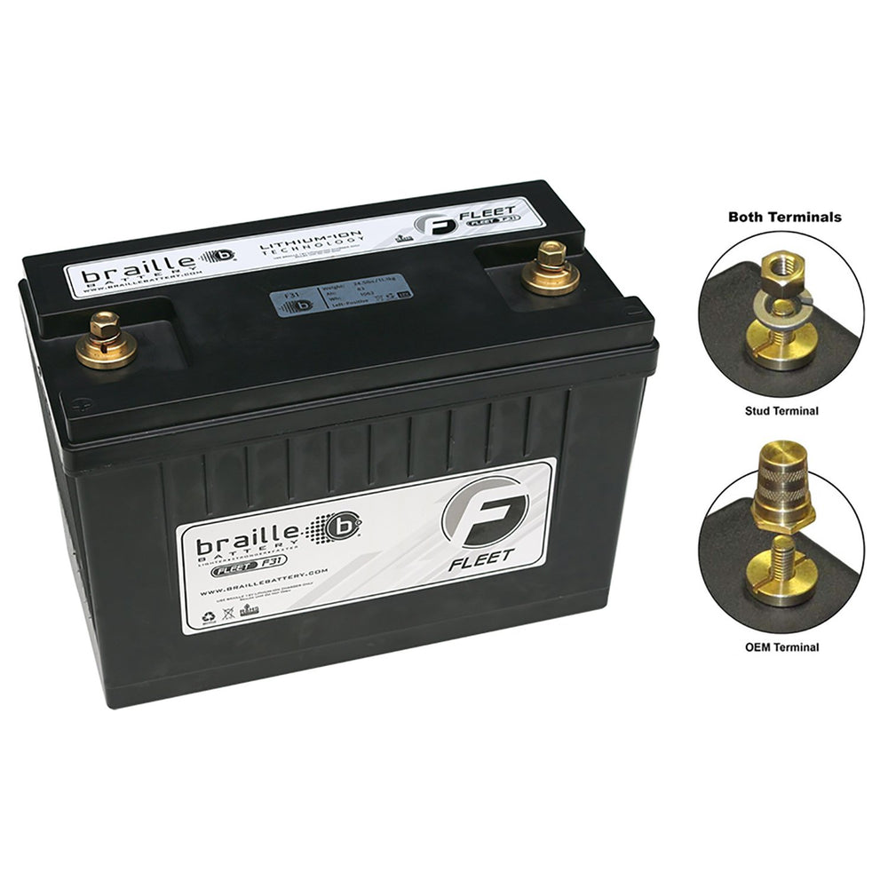 F31 - Fleet-Lite Lithium (Group 31) Starting & Deep Cycle battery