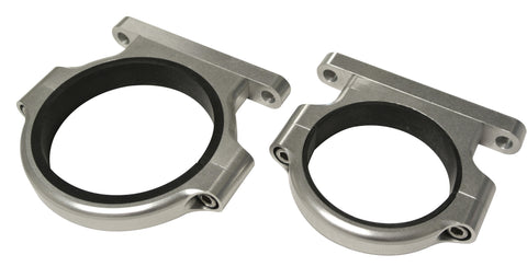 Plate Mount Fuel Pump and Filter Combo Billet Bracket Set (1) pump bracket (1) filter bracket