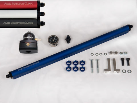 Toyota Supra 2JZ-GTE Fuel Kit With -8 Inlet & -6 Return Fittings