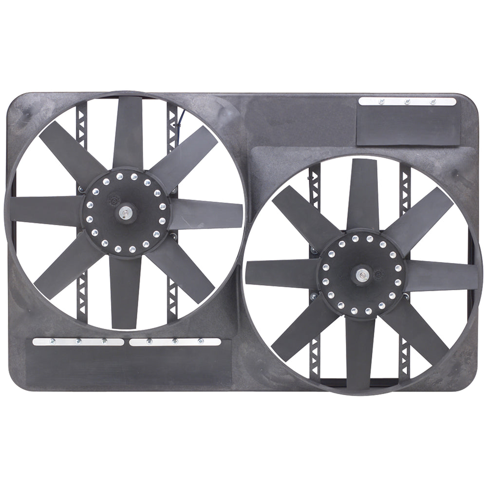 Flex-A-Lite Fan Electric 13 1/2" dual shrouded puller w/o controls